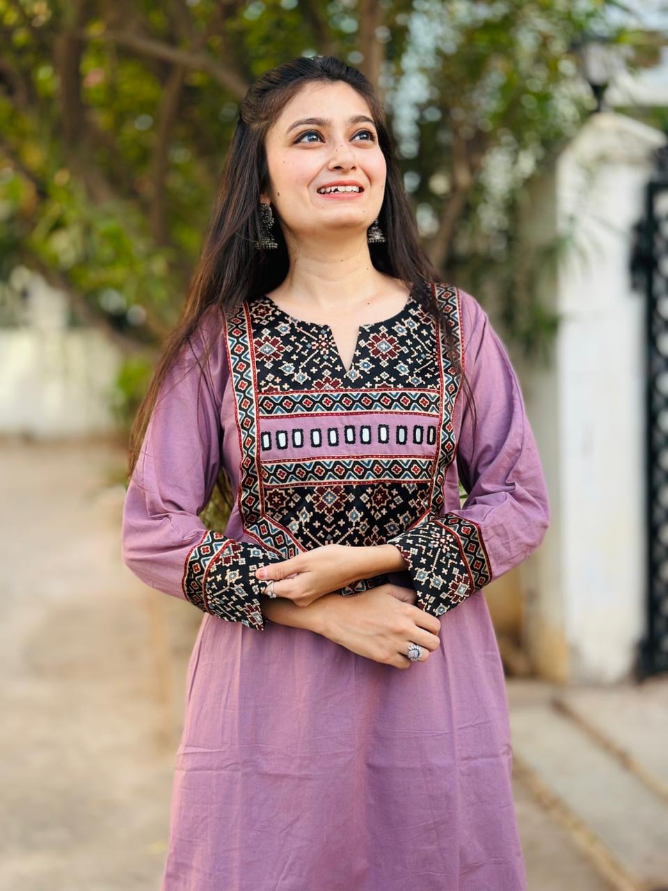 Kurti Plazzo with Stole