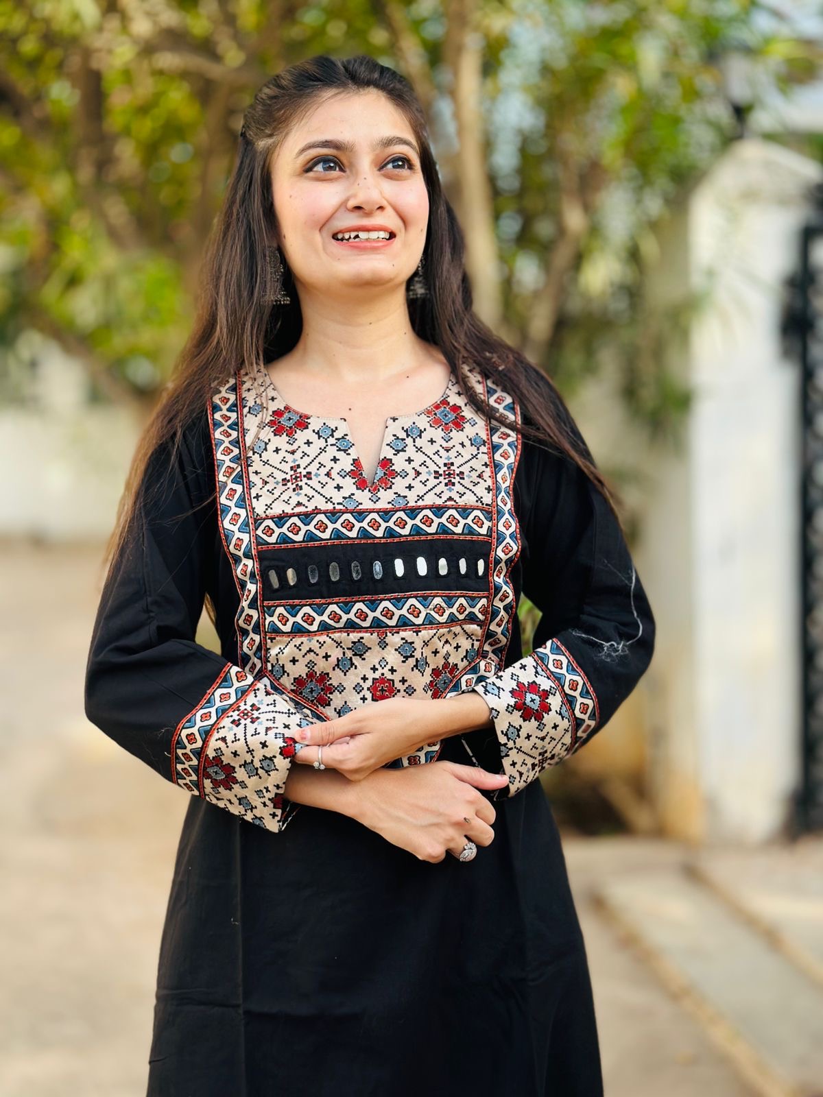 Kurti Plazzo with Stole